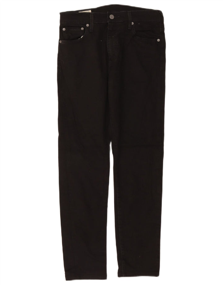 Мужские джинсы Levi's Slim 511 W30 L30, черный хлопок