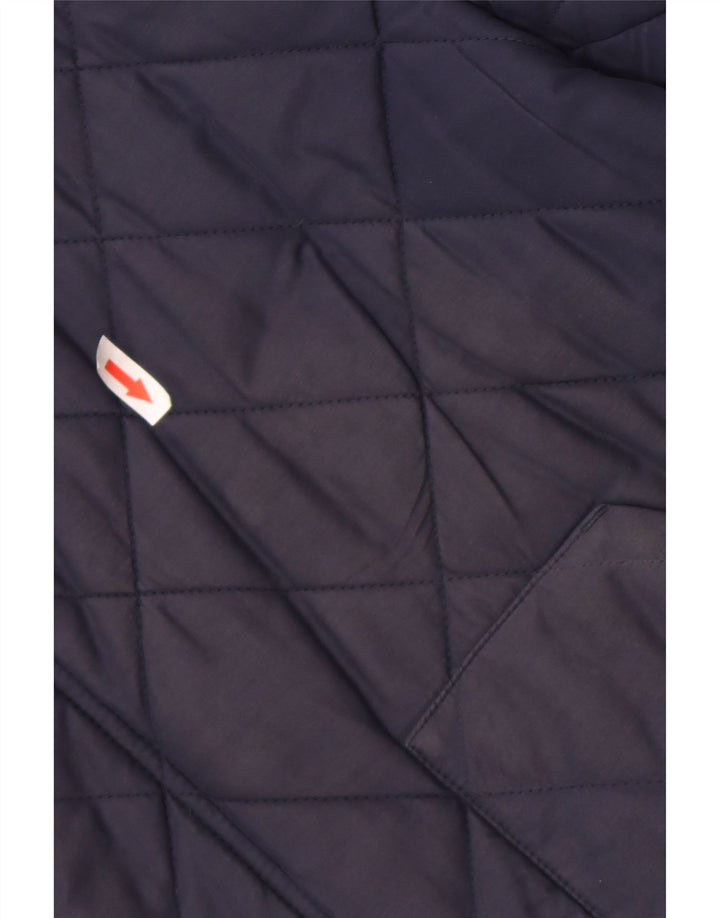 Мужская стеганая куртка Lacoste IT 56 3XL Темно-синий полиэстер