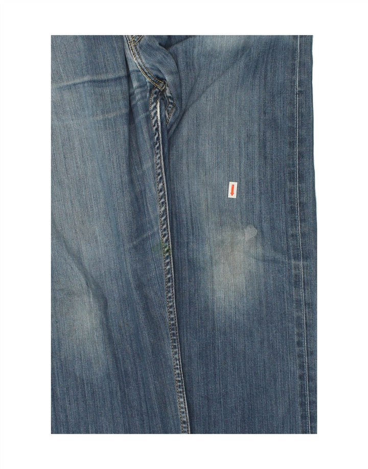Мужские прямые джинсы LEVI'S W38 L32 синие, хлопок