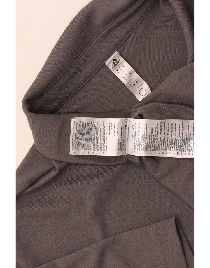 Мужская рубашка поло Adidas Aeroready XL, серый полиэстер