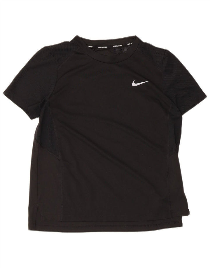 Женская футболка Nike Top UK 12, средний черный, полиэстер