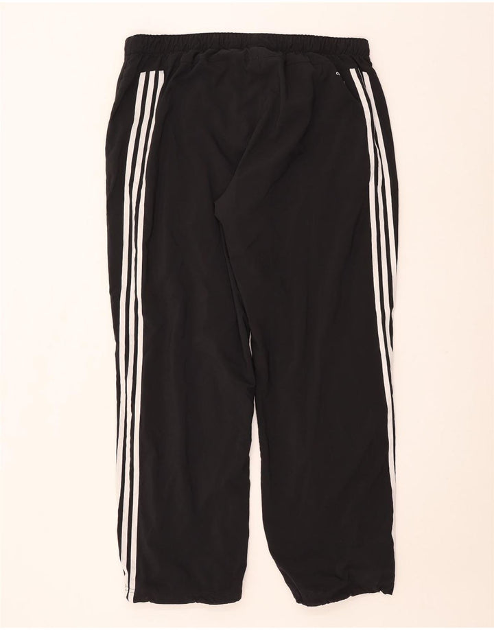 Мужские спортивные брюки Adidas Climalite, джоггеры 2XL, черный полиэстер