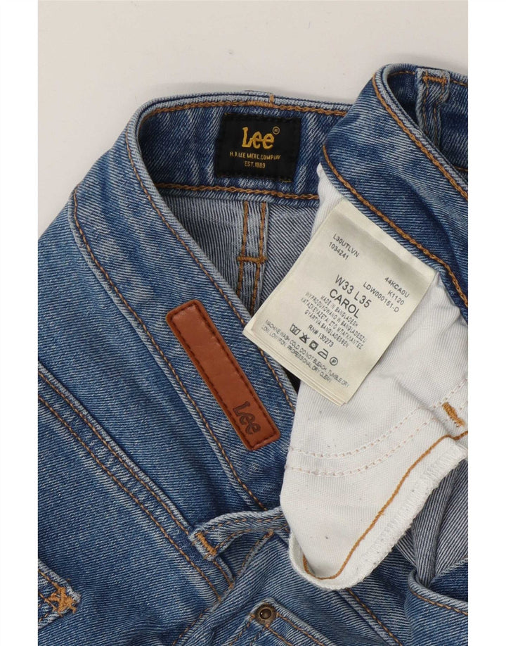 Мужские прямые джинсы Lee Carol W33 L29, синий хлопок