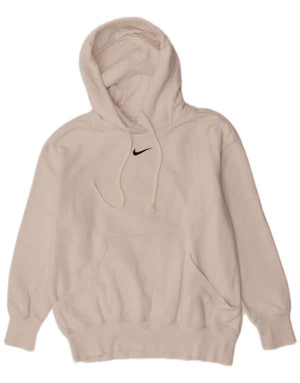 Мужской джемпер свободного кроя с капюшоном Nike XS, белый хлопок