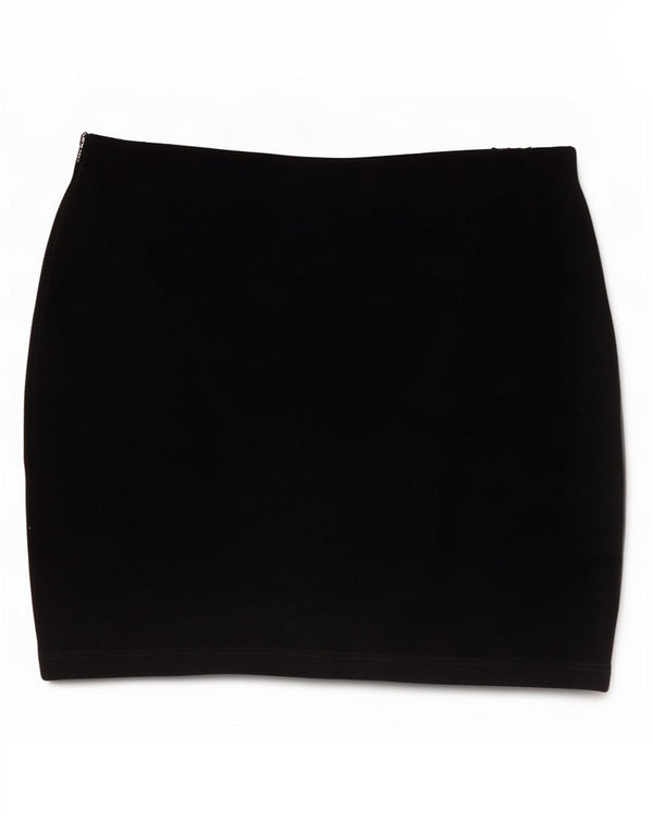 Женская мини-юбка Zara Trafaluc Medium W28, черный хлопок