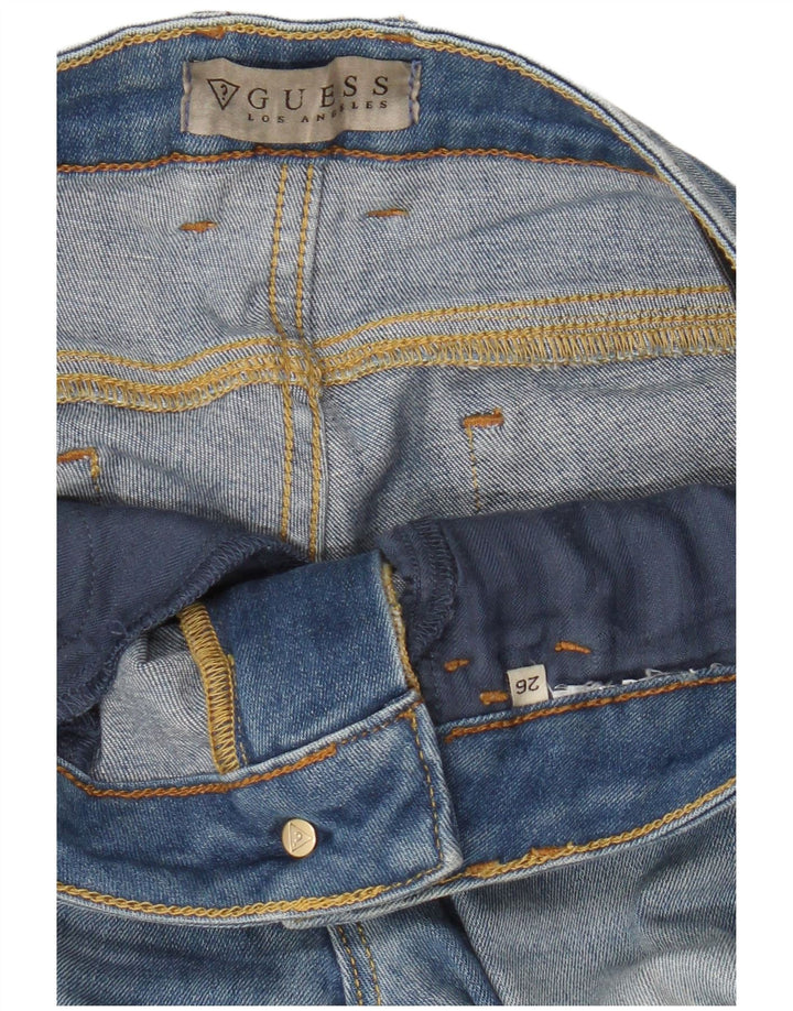 Женские джинсы скинни Guess W26 L32 синие