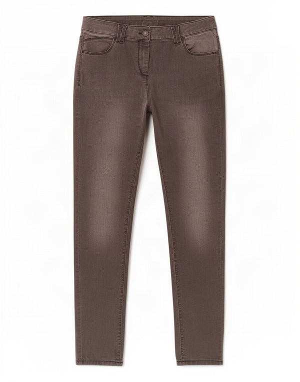 Женские джинсы скинни Marks & Spencer UK 14 Medium W34 L30 Серый хлопок