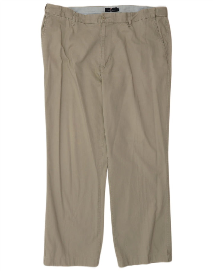 Женские прямые брюки чинос Marks & Spencer Blue Harbor W42 L33 серые