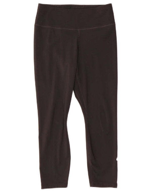 Женские леггинсы-капри NIKE Dri Fit, Великобритания, 10 шт., черные, полиэстер