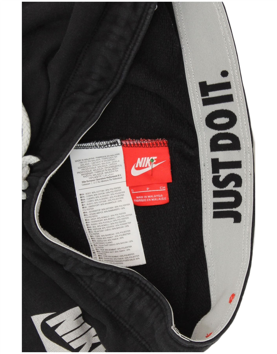 Женские спортивные брюки NIKE Joggers UK 10, маленькие черные хлопковые брюки