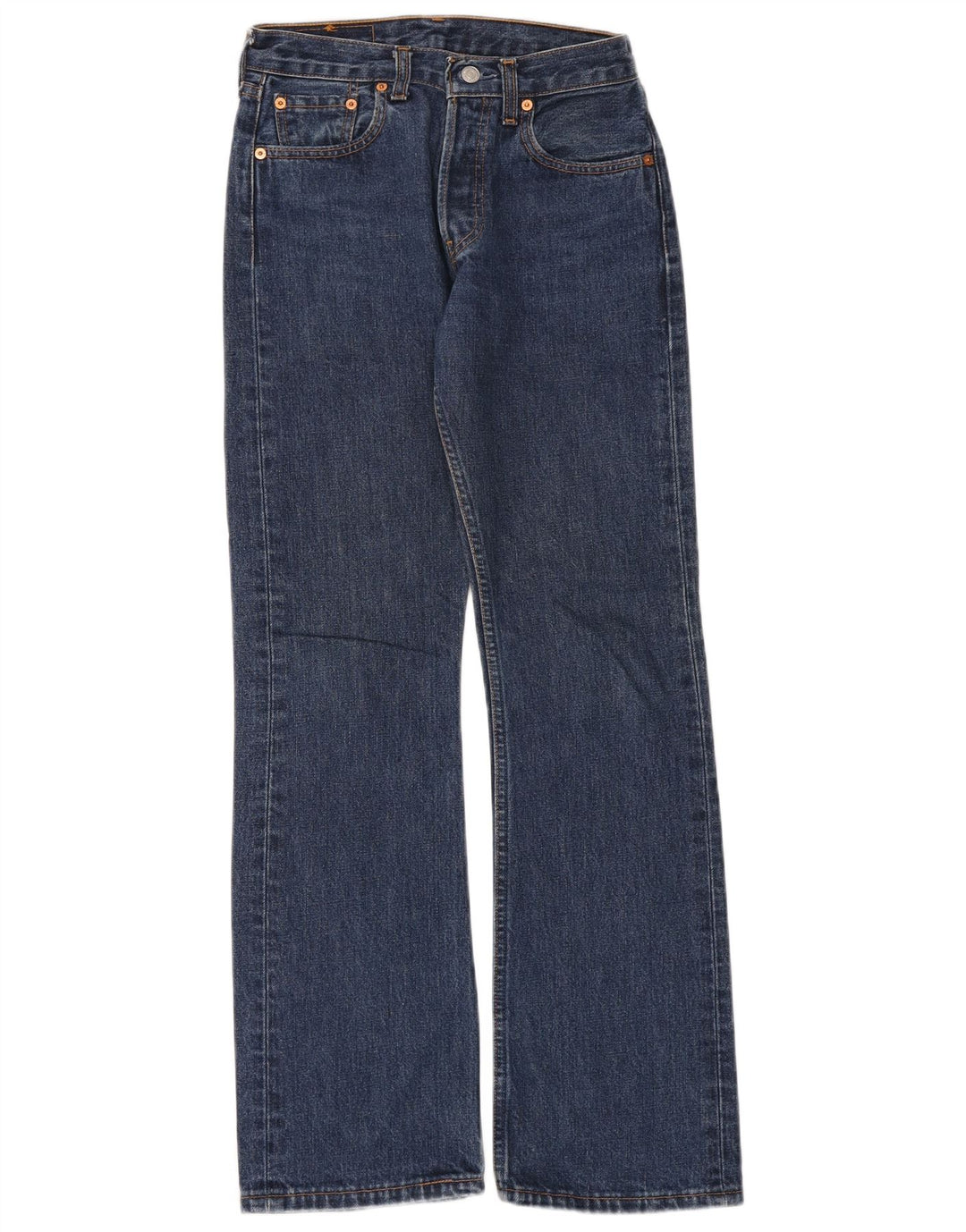 Мужские прямые джинсы свободного кроя Levi's 555 W27 L32 темно-синие, хлопок