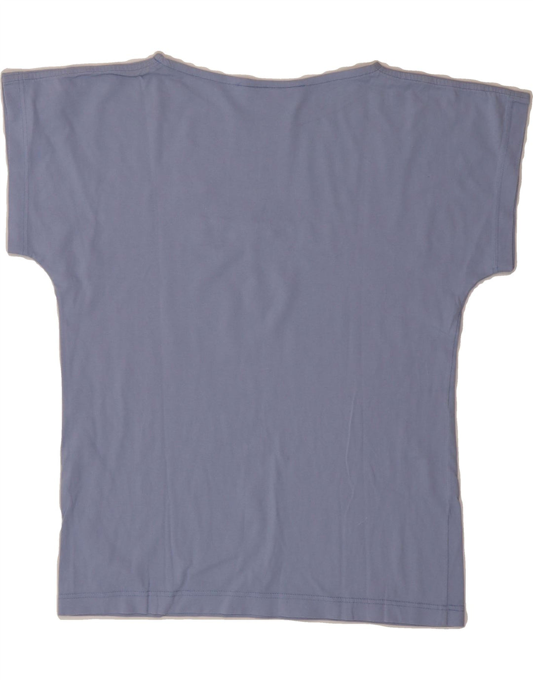 LACOSTE Womens Graphic T-Shirt Top Size 40 Medium Blue Cotton Vintage Lacoste and Second-Hand Lacoste from Messina Hembry 