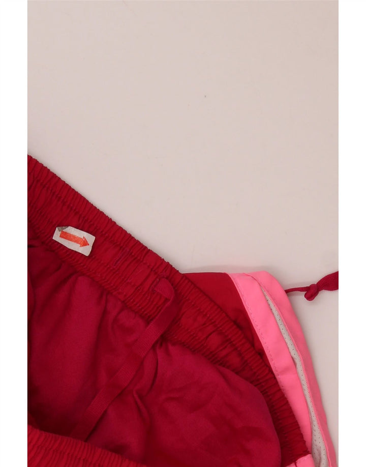 Женские спортивные шорты NIKE Dri Fit UK 10, маленькие красные полиэстер с цветными блоками