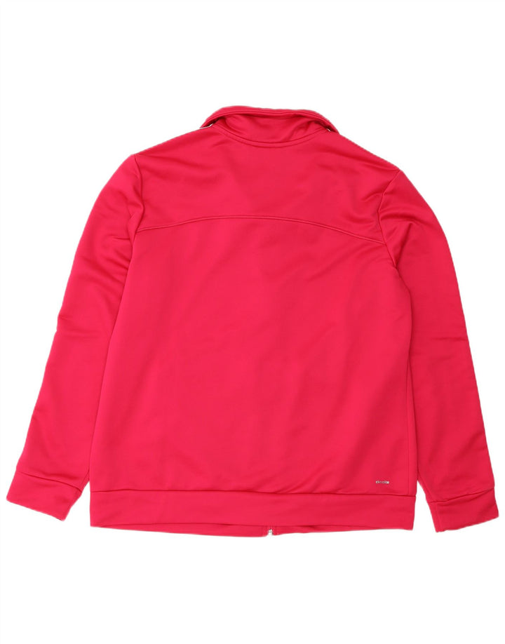 Женская спортивная куртка Adidas Climalite UK 20/22 XL, розовый полиэстер