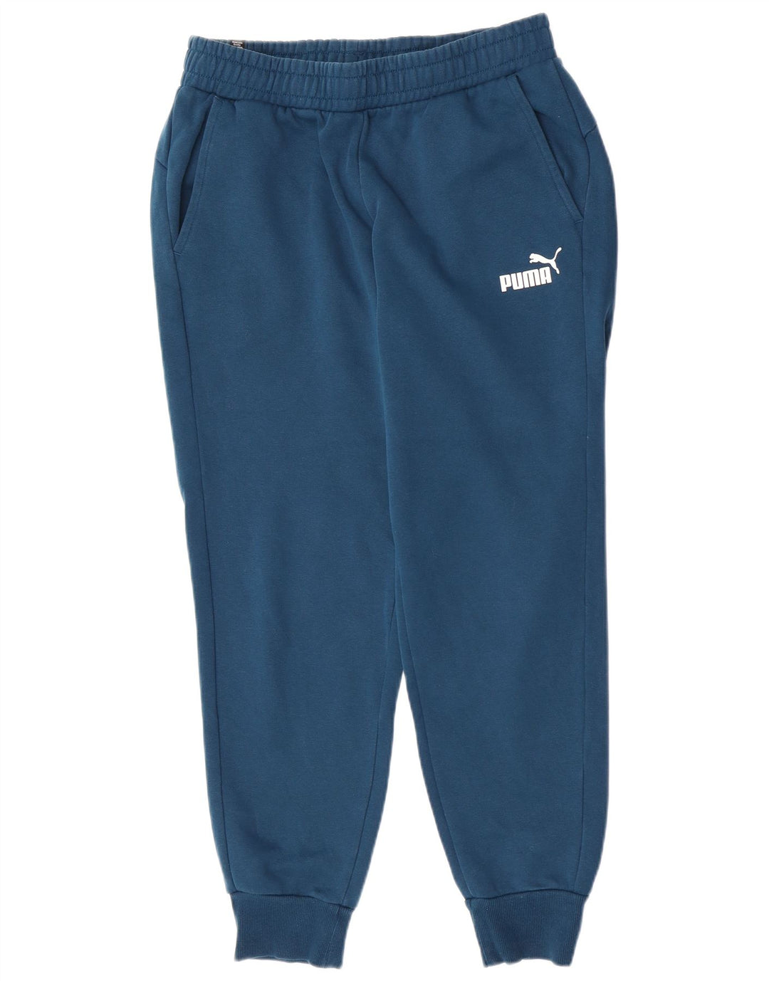 Мужские спортивные брюки Puma, джоггеры, большие синие, хлопок