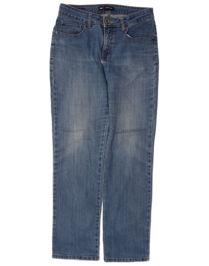 Женские прямые джинсы классического кроя Lee W32 L29 синие