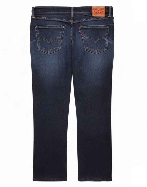 Мужские укороченные джинсы Levi's 511 W34 L25 синие, хлопок