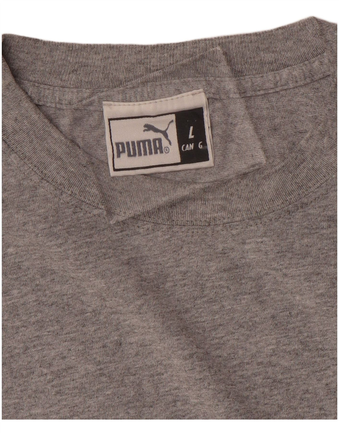 Мужская футболка с рисунком PUMA, большая, серая