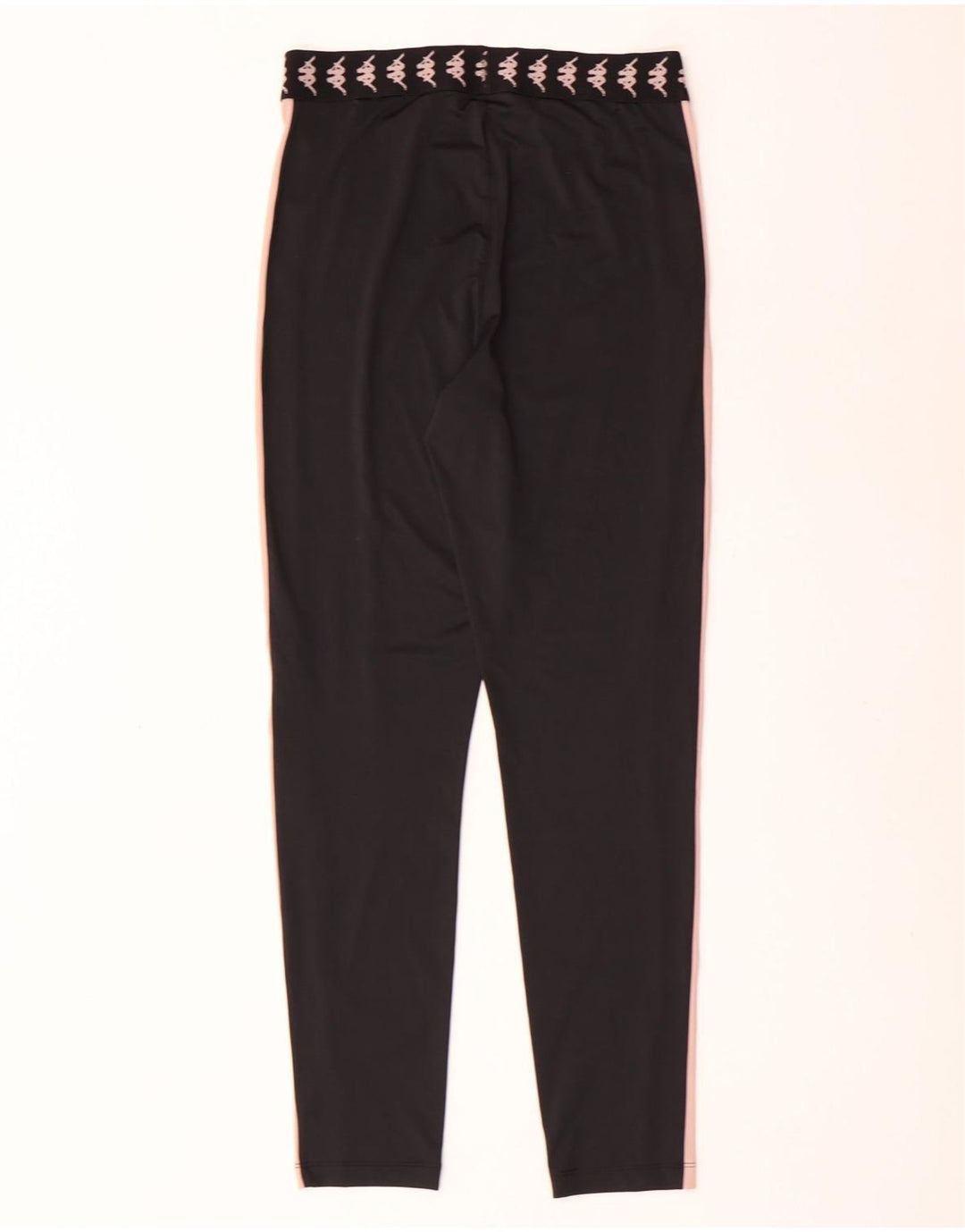 Женские леггинсы с рисунком Kappa Tezenis UK 8, маленькие черные с цветными блоками