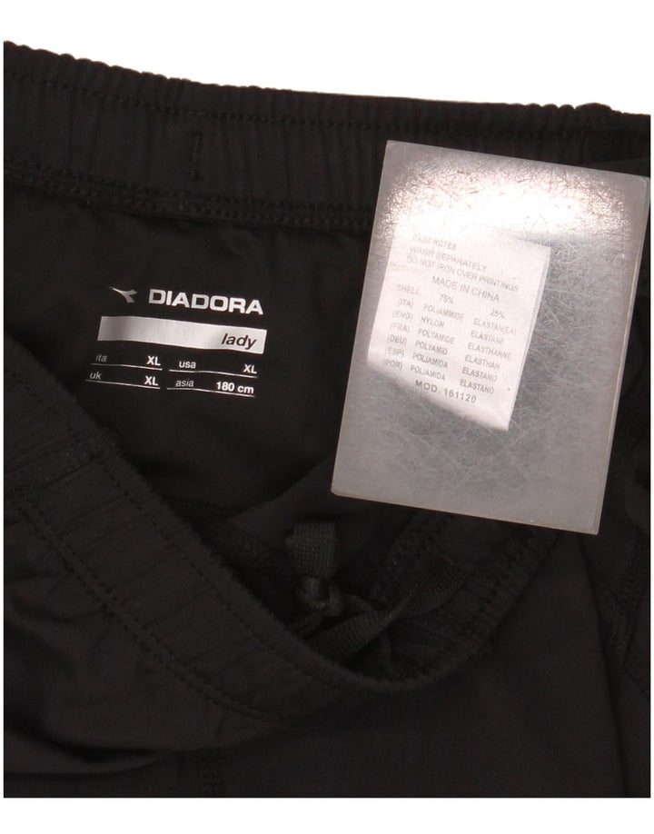 Женские спортивные шорты Diadora UK 18 XL, черный полиамид