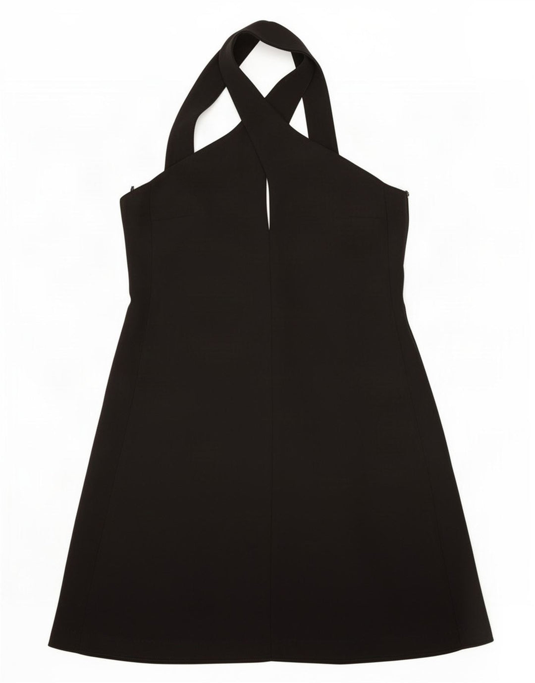 Женское платье с бретелькой Zara UK 6 XS, черный полиэстер