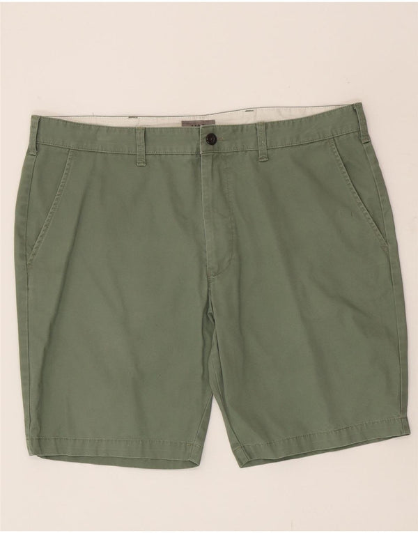 Мужские шорты чинос Marks & Spencer W38 XL, зеленый хлопок