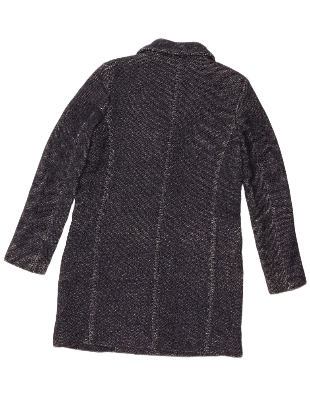 Massimo Dutti Женское пальто EU 36 XS Темно-синее шерсть