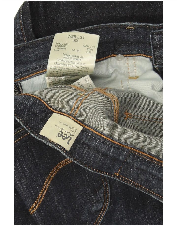 Женские джинсы LEE Jade Slim W26 L31, темно-синий, хлопок