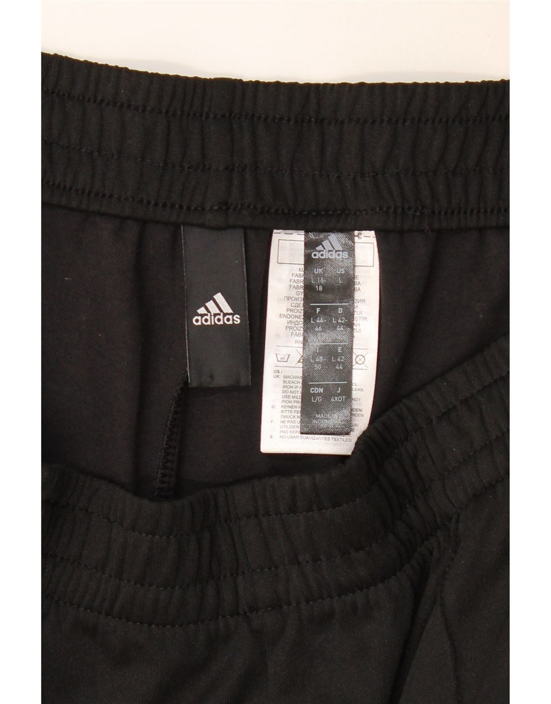 Женские спортивные брюки Adidas UK 16/18, большой черный полиэстер