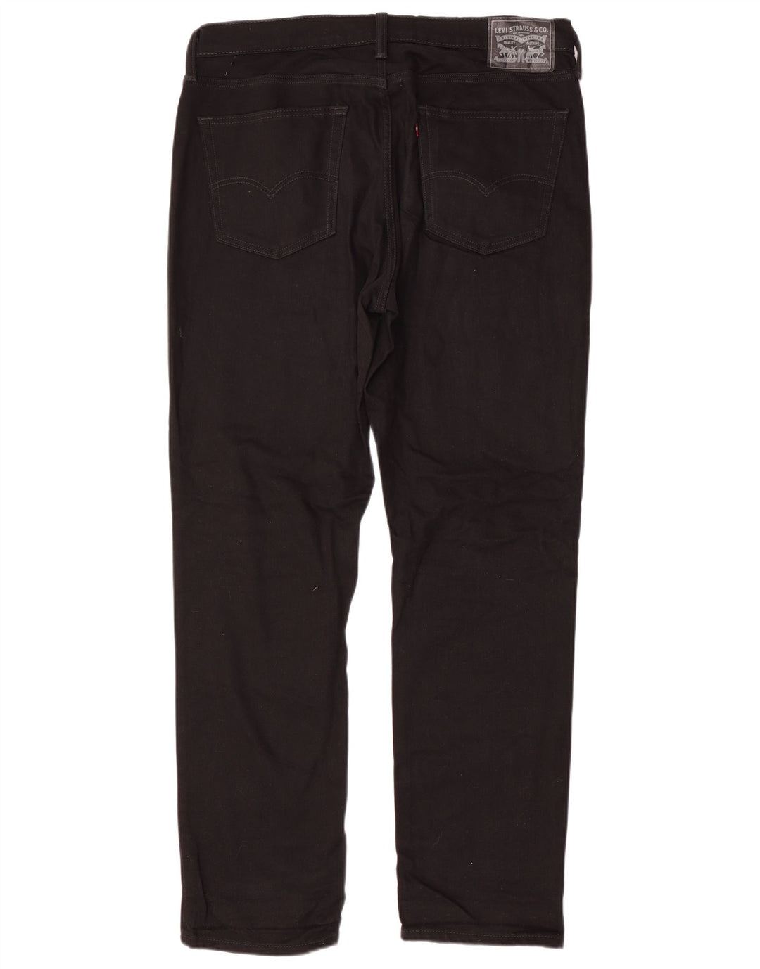 Мужские прямые джинсы LEVI'S W36 L34, черный хлопок