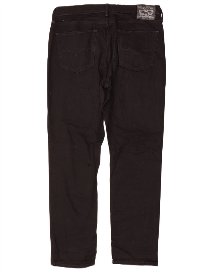 Мужские прямые джинсы LEVI'S W36 L34, черный хлопок