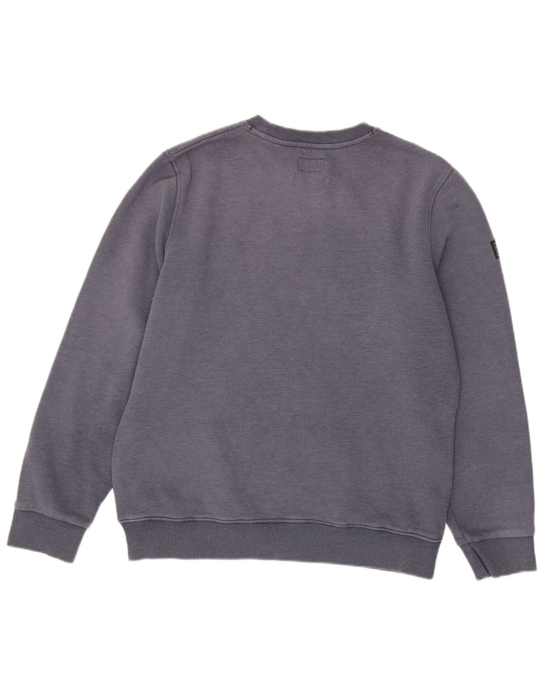 SUPERDRY Мужской свитшот с рисунком, большой темно-синий хлопковый джемпер