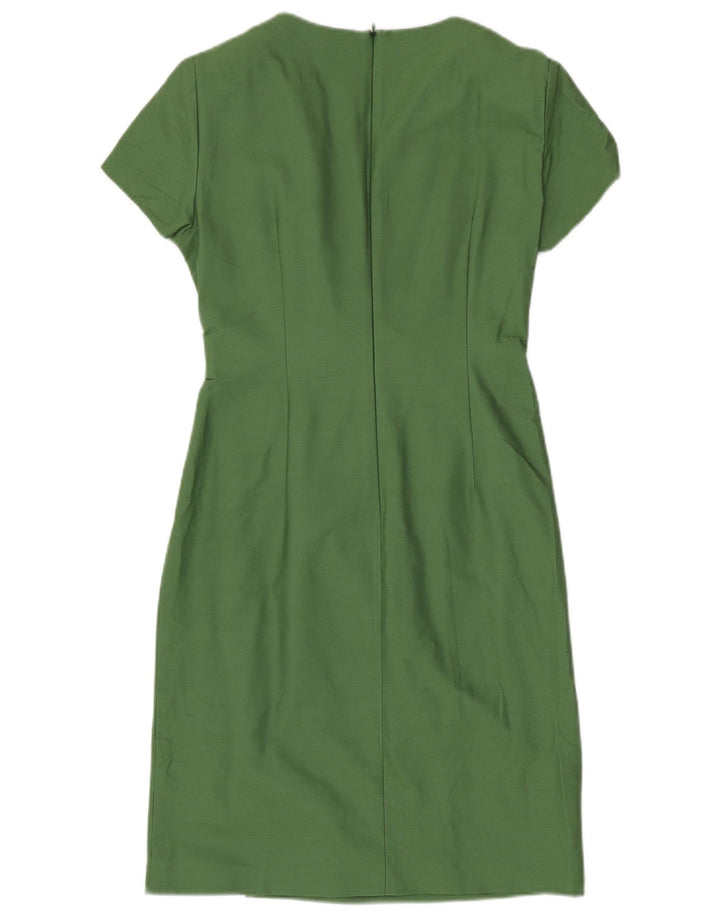 Платье-футляр женское MAX MARA UK 12 средний зеленый