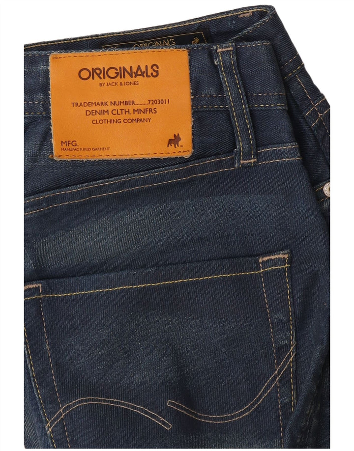 Джинсы мужские узкие JACK & JONES W30 L32 синие