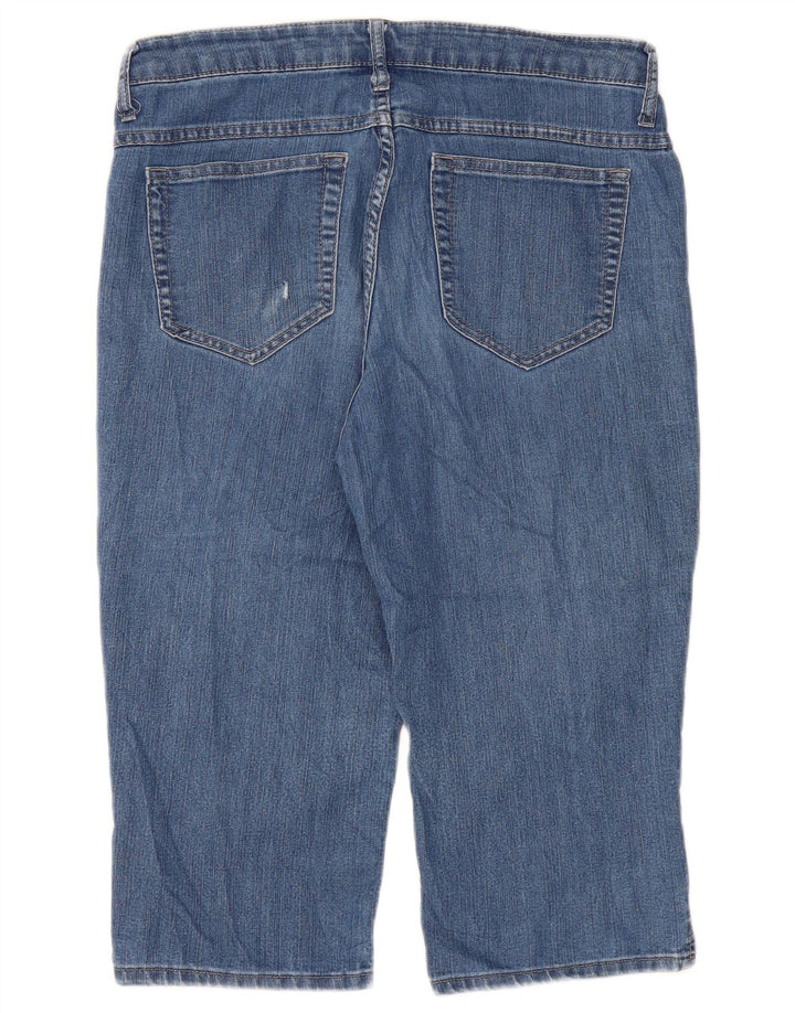 Джинсы Lee Womens Riders Capri W34 L18 Синие