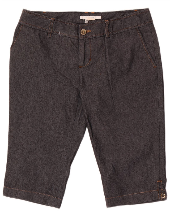 Женские шорты чинос Zara EU 40 Medium W30, черный хлопок