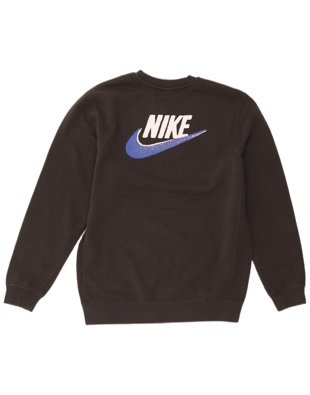 Мужской свитшот с рисунком Nike, средний черный полиэстер