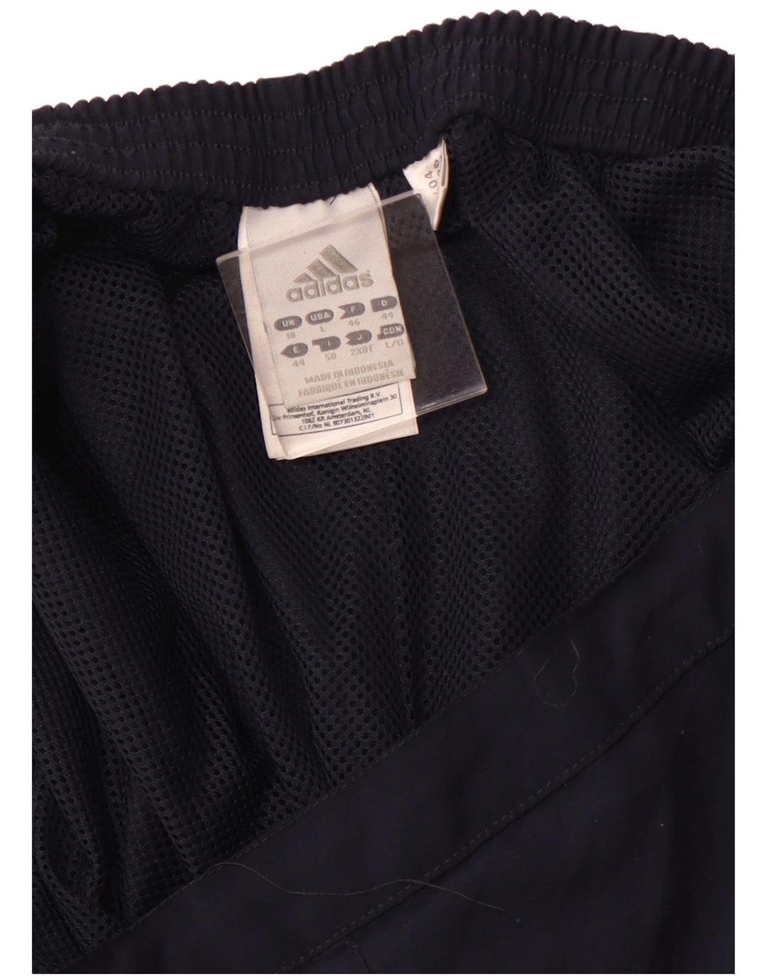 Женский спортивный костюм ADIDAS Брюки-джоггеры UK 18 XL Темно-синий полиэстер