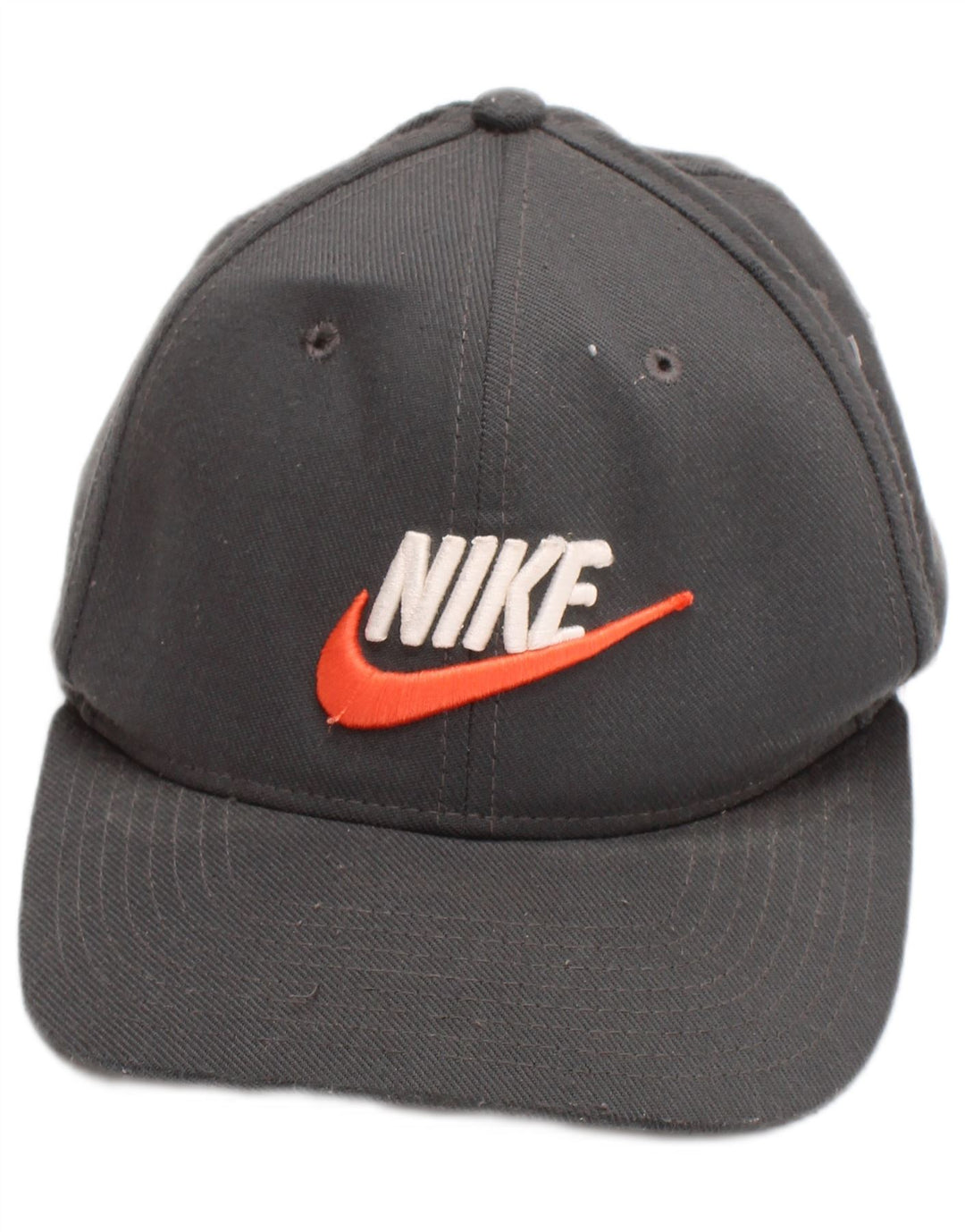 Мужская бейсболка Nike Dri Fit с графическим рисунком, маленький/средний серый полиэстер