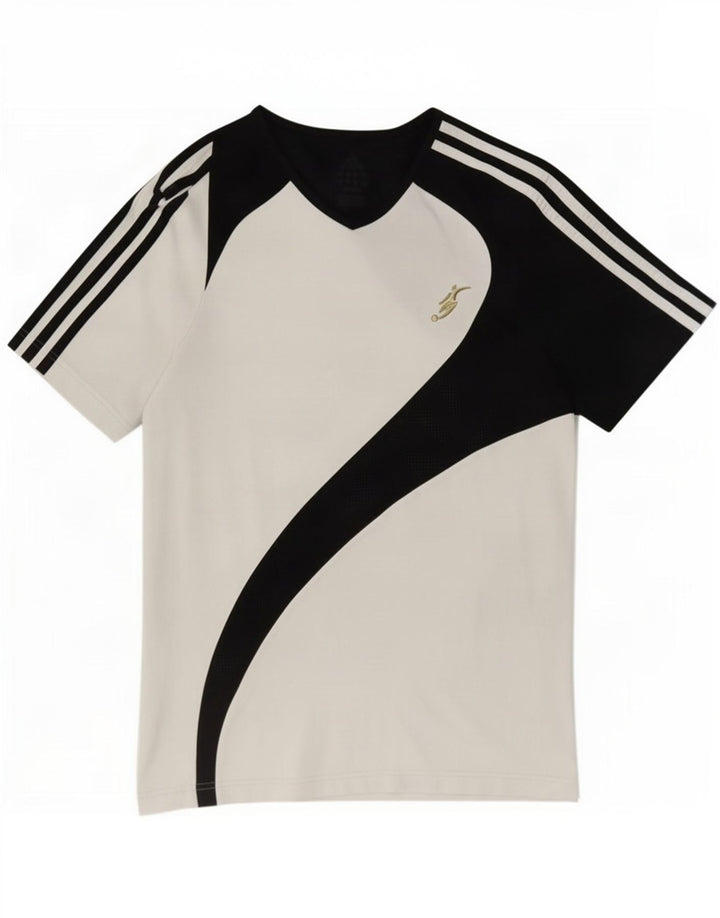 Adidas Мужская футболка Top Small White Colorblock