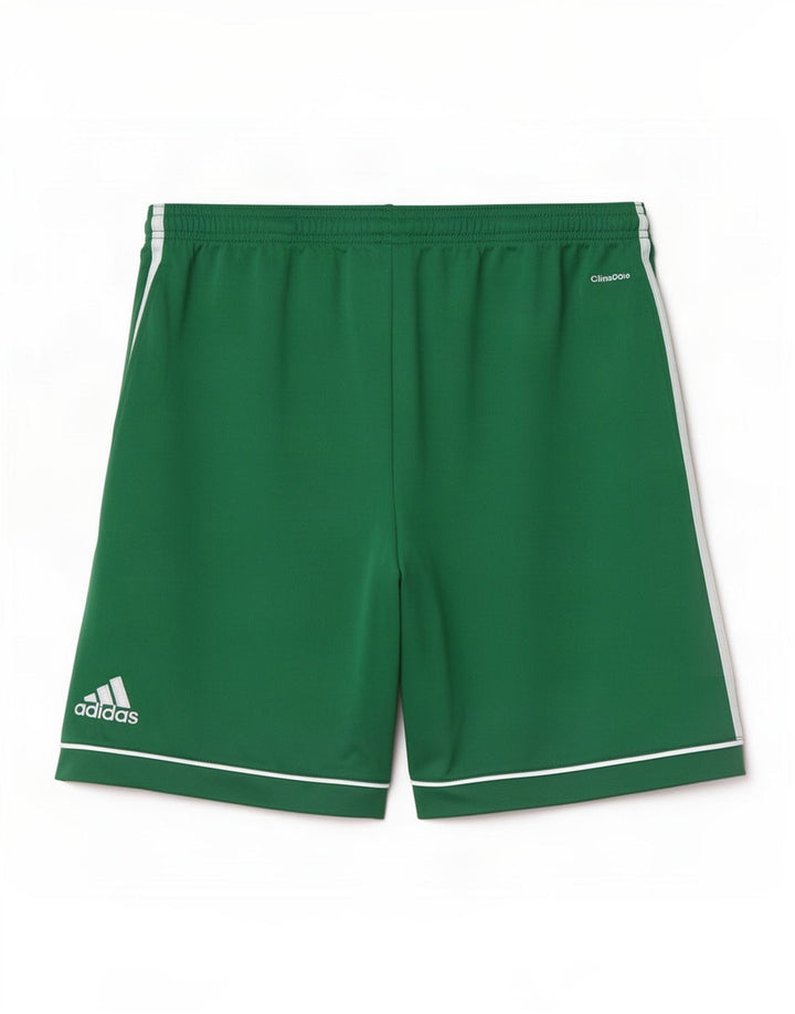 Мужские спортивные шорты Adidas Climalite, средний зеленый полиэстер