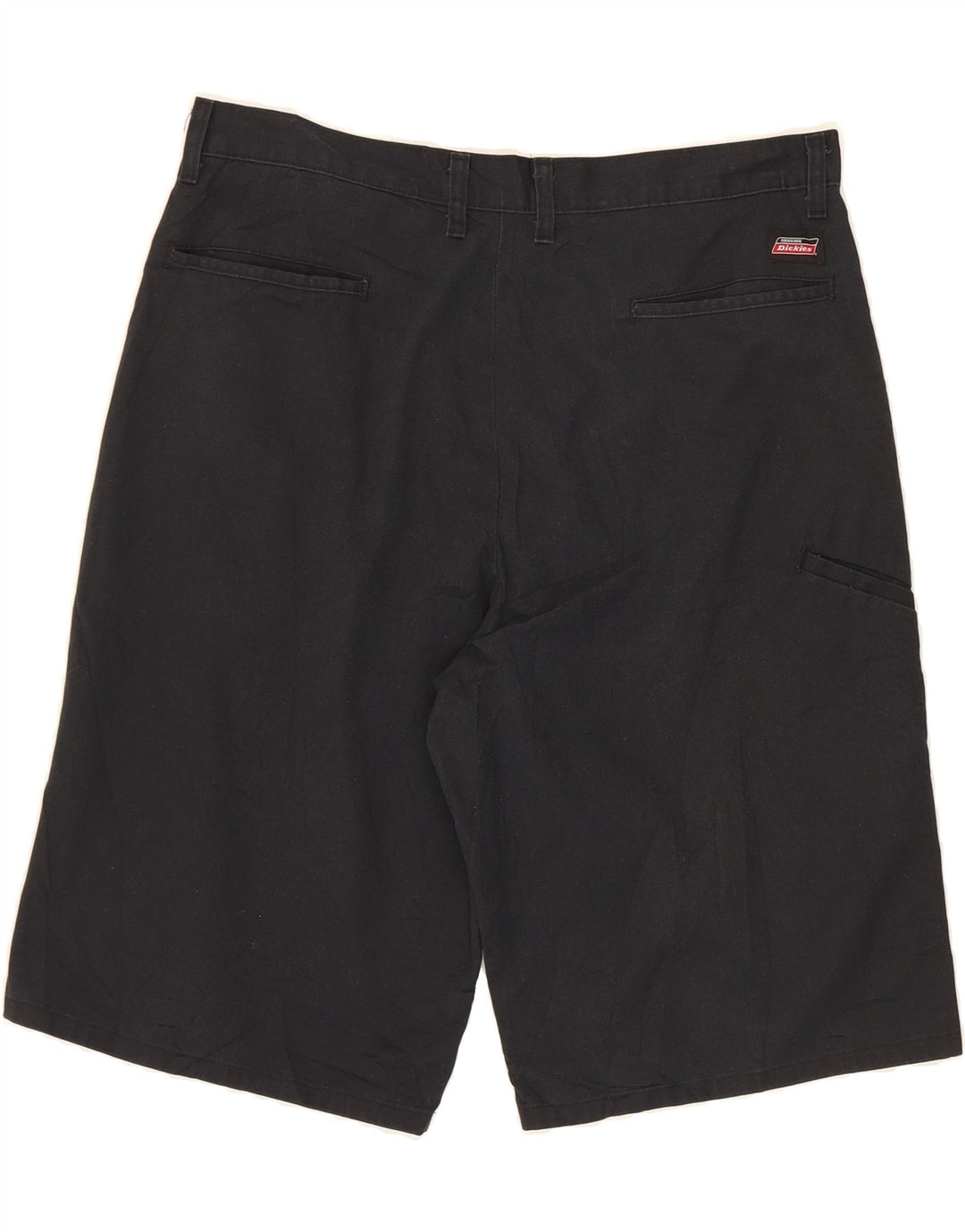 DICKIES Womens Chino Shorts W36 Large Black Polyester Vintage Dickies and Second-Hand Dickies from Messina Hembry 