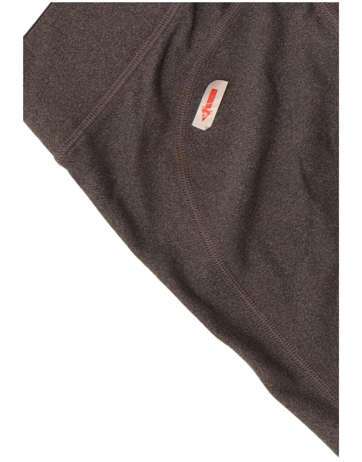 Женские леггинсы-капри Under Armour UK 10, маленькие серые, полиэстер