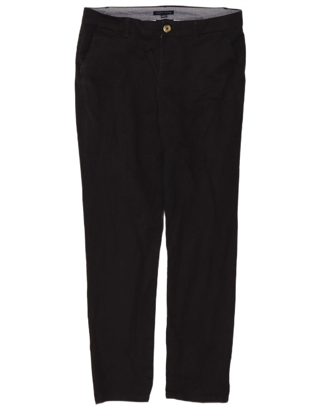 Женские брюки чинос скинни Tommy Hilfiger США 6 Средний W32 L29 Черные