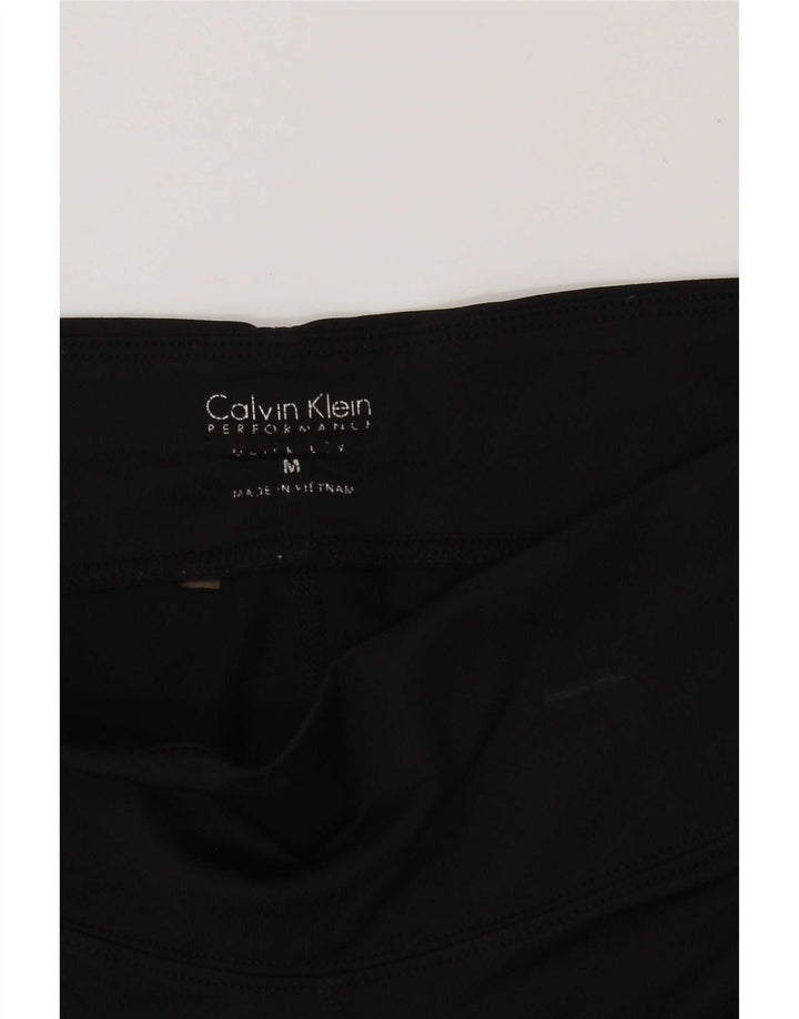 Женские леггинсы-капри Calvin Klein UK 12, средние черные