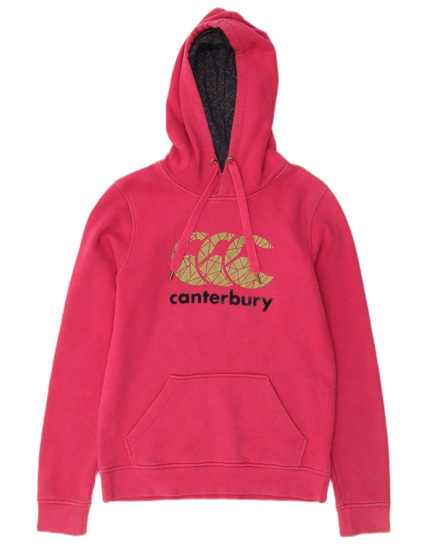 Женский джемпер с капюшоном Canterbury UK 8, маленький розовый