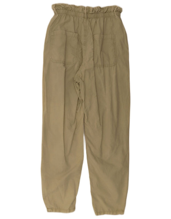 Женские зауженные брюки-чиносы Zara EU 34 2XS W24 L28 Хаки