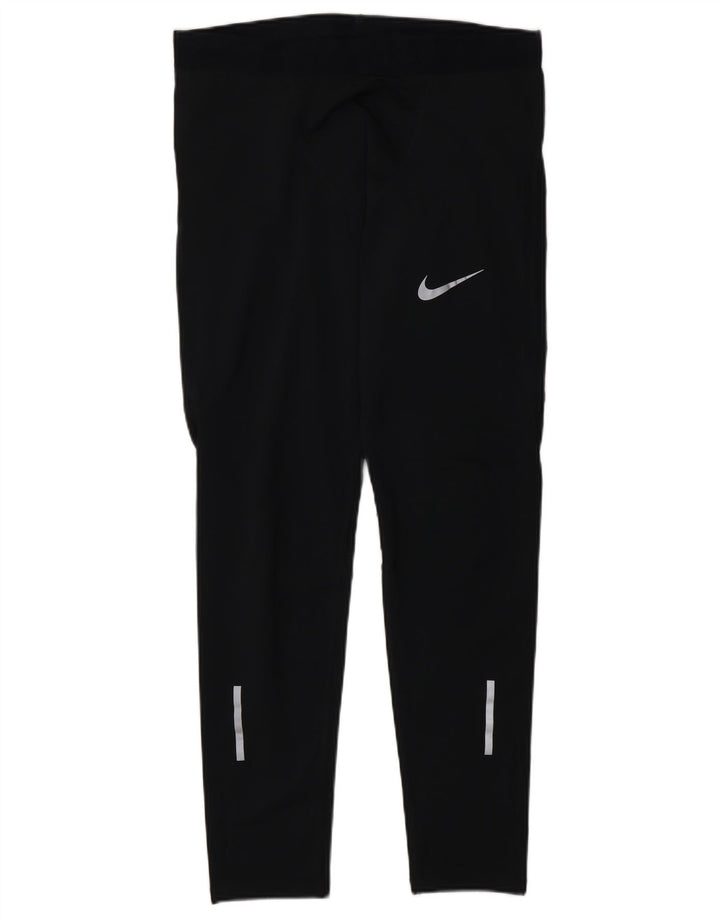 Мужские леггинсы Nike, большие черные из полиэстера