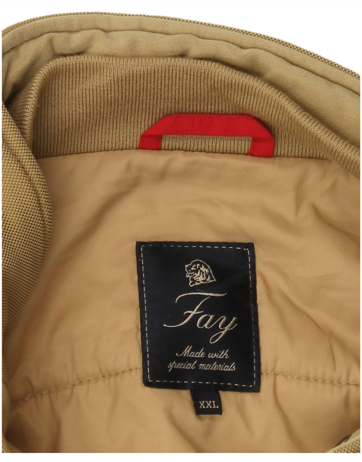 FAY Mens Utility Jacket UK 44 2XL Green