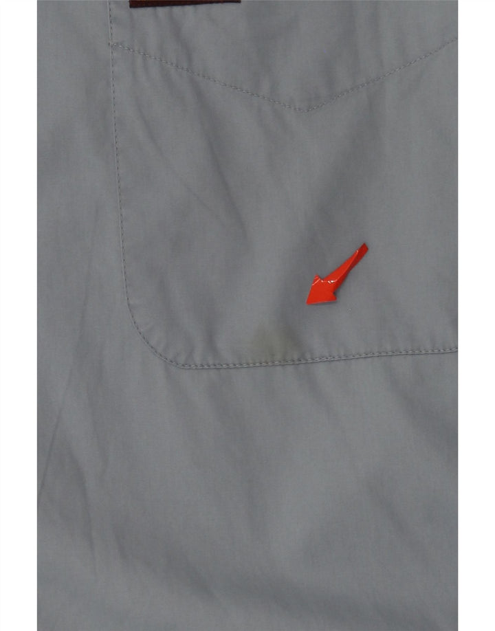 Мужская рубашка Marlboro Classics, большая синяя хлопковая